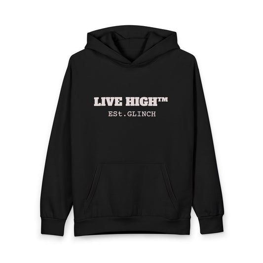 Live High™ Hoodie | Minimal Streetwear by GLINCH