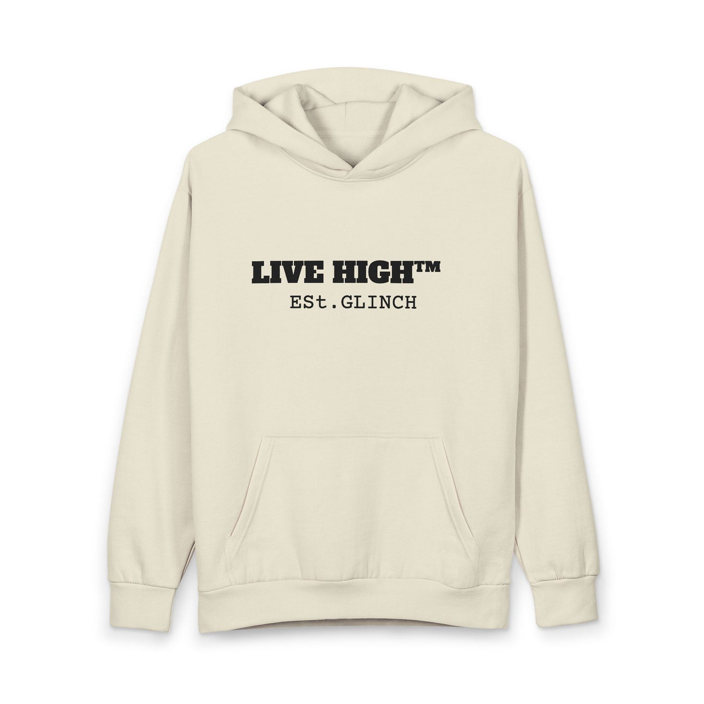 Live High™ Hoodie | Minimal Streetwear by GLINCH