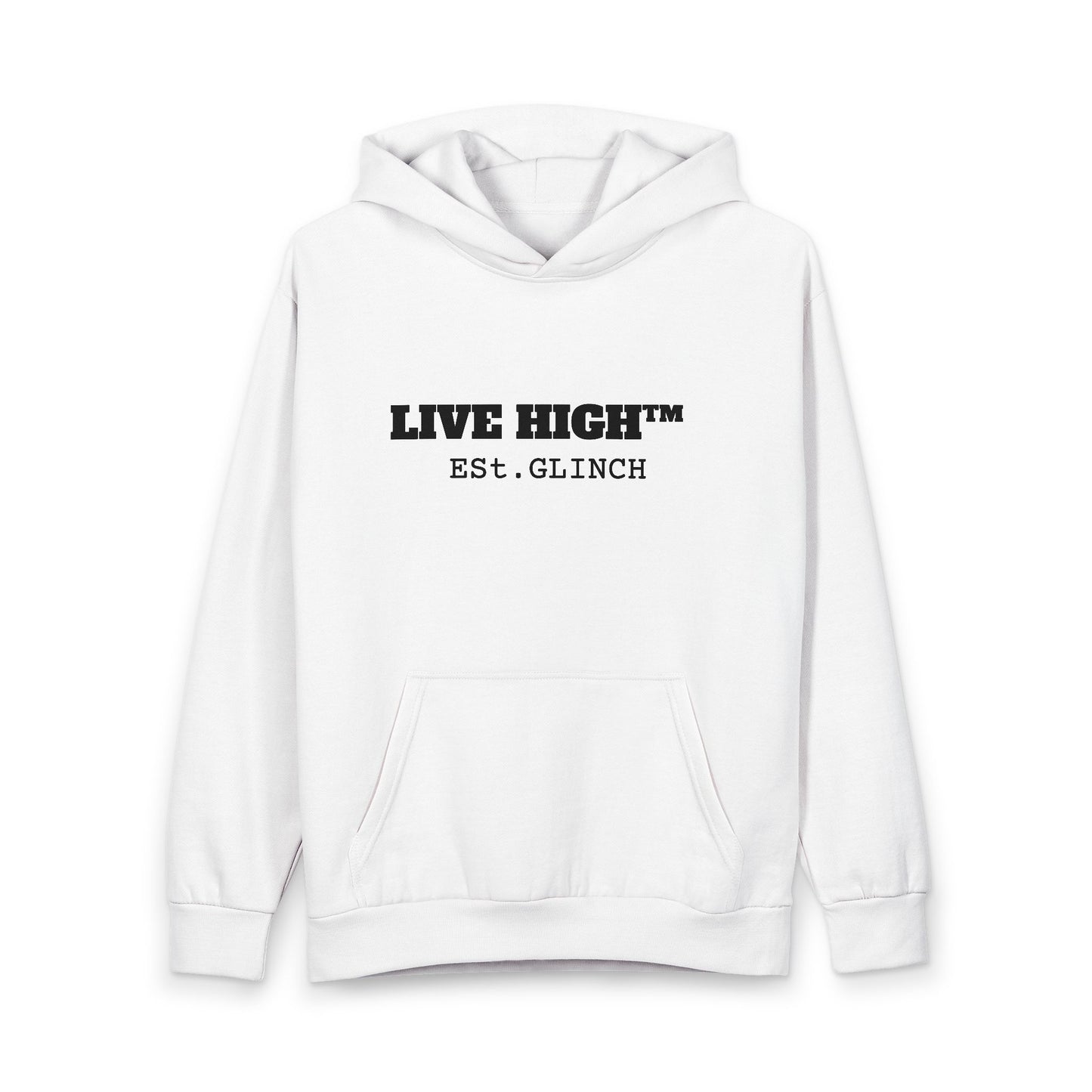 Live High™ Hoodie | Minimal Streetwear by GLINCH