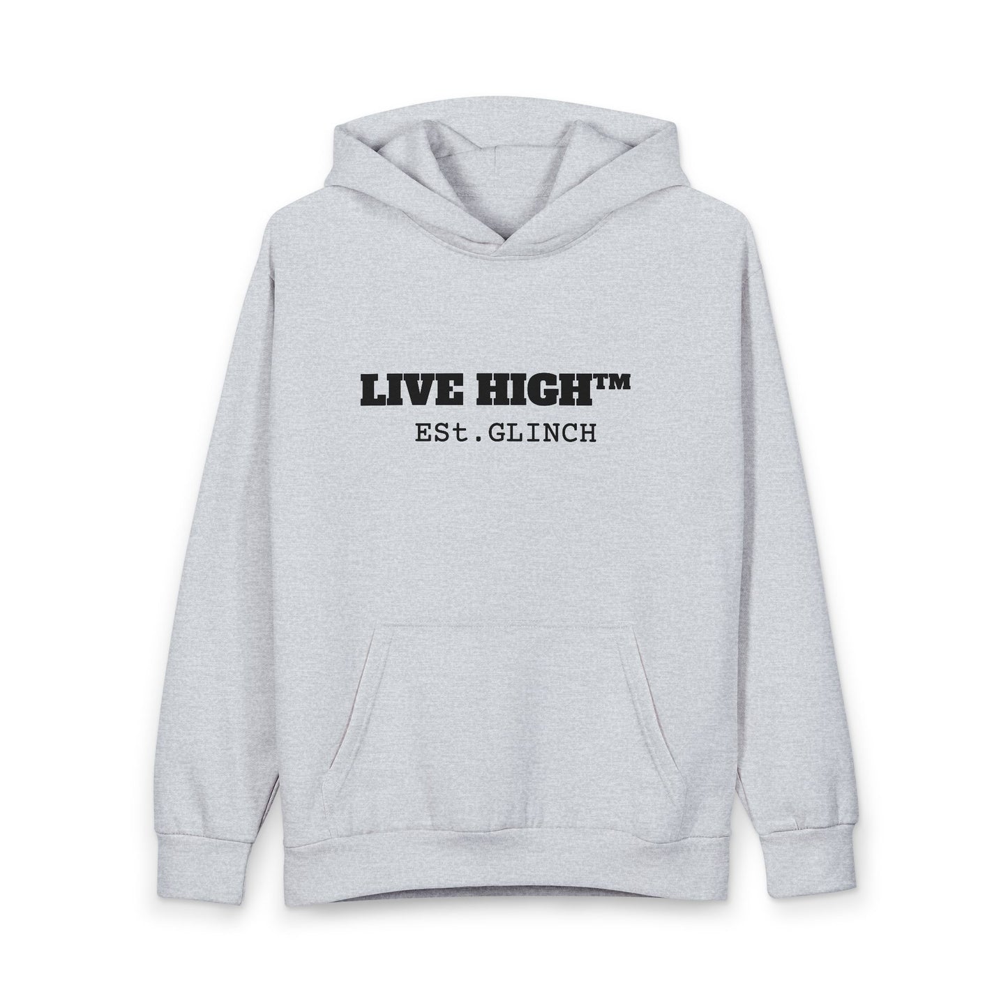 Live High™ Hoodie | Minimal Streetwear by GLINCH
