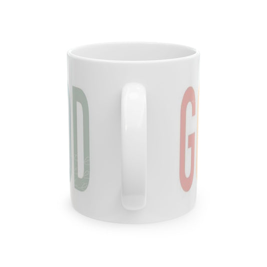 God Is Good All The Time Mug – Inspirational Christian Coffee Cup